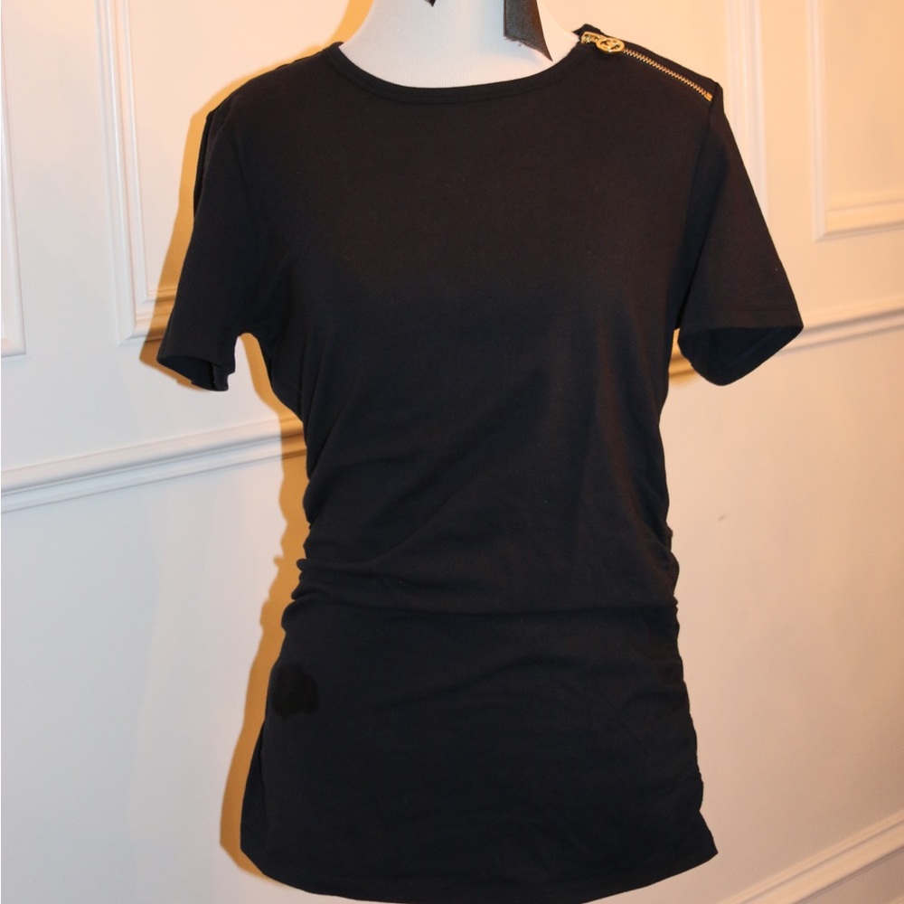 MICHAEL Michael Kors NAVY Top Medium